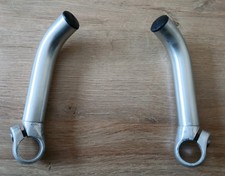 Handlebar Ends Mountain Bike MTB Silver Carrera Lite End Caps Retro 25.4