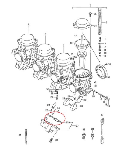 Suzuki gsxr 600 750 - 4,