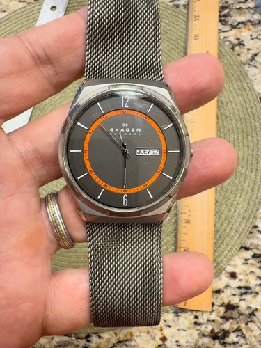Skagen melbye titanium mesh - melbye,