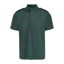 NHS WICKING POLO AMBULANCE/EMT GREEN (MEDIUM)