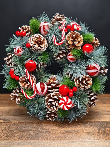 Luxury christmas wreath - christmas, –