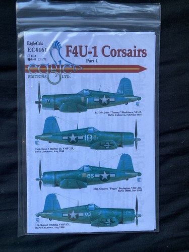Eaglecal f4u 1 corsairs - eaglecal, 1:48
