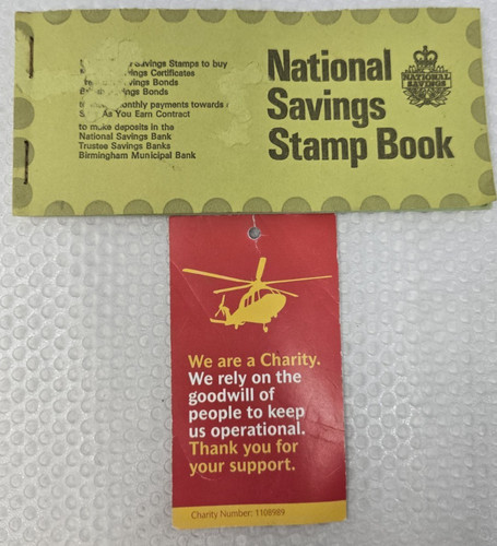 National savings stamp book - stamp,