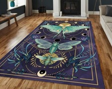 Butterfly Rug, Luna Moth Rug