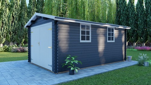 Wooden garage jeyde - wooden,