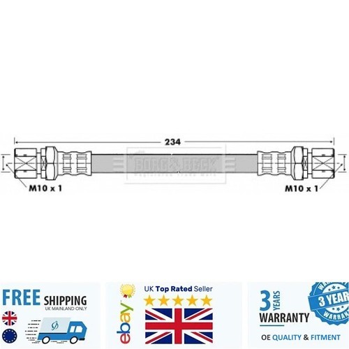 Brake hose bbh6340 for - brake,