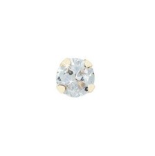9ct Yellow Gold Diamond Nose