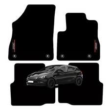 Tailored Carpet Car Floor Mats with logo FOR Vauxhall Astra K 2015 to 2022