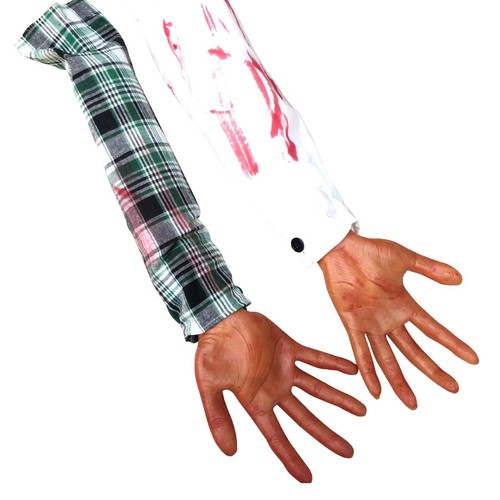 Fake hand bloody - fake,