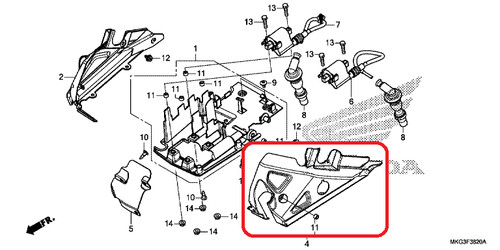 Genuine honda cmx500 2017 2019 - genuine,