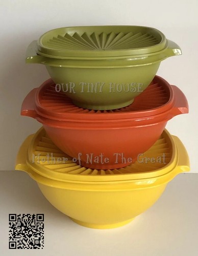 Vintage tupperware servalier - vintage,