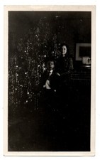 Woman Child Christmas Tree