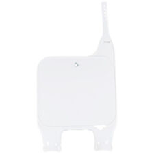 UFO Honda CR White Inverted Front Number Plate HO02683