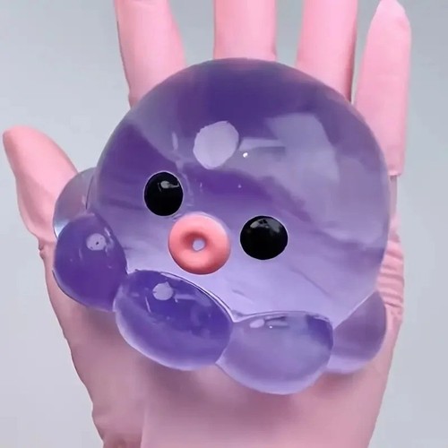 Homemade bubble octopus - homemade,