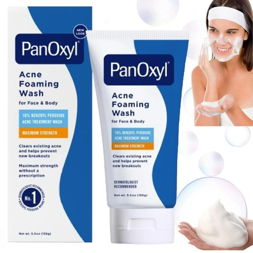 Moisture acne foaming wash - acne,
