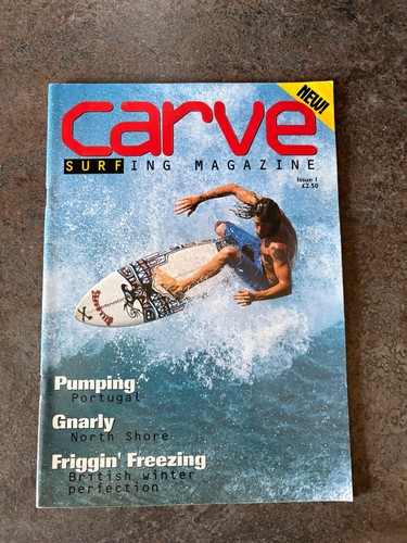 Carve surfing magazine - , first