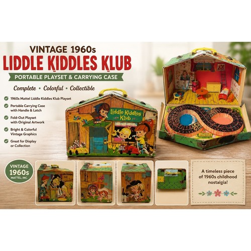 Vintage 1960s mattel liddle - vintage,