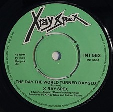 X-Ray Spex The Day The World
