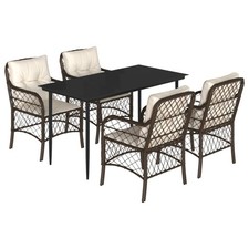 2-Seater Poly Rattan Bistro