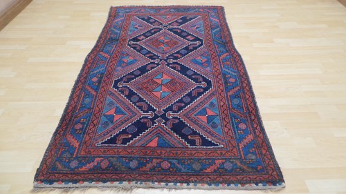 Antique carpet rug hand made - carpet,