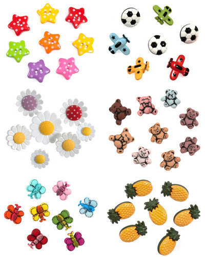 Trimits assorted buttons