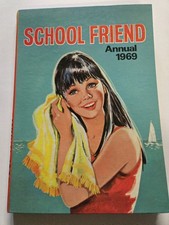 School Friend Annual 1969 Vintage Girls’ Comic Annual Fleetway Publications 60s