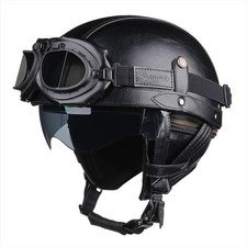 DOT Retro Open Face Half