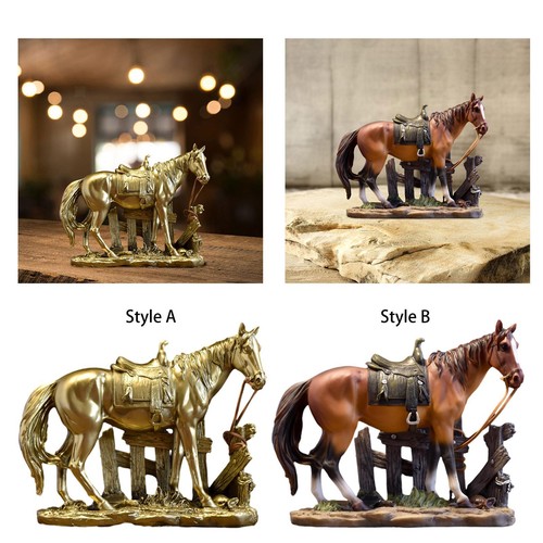 Horse statue figurine - statue,