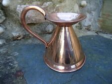Vintage Style Half Paint Copper Drink  Jug Measure Gill Pub Bar Film Prop 1/2 D
