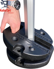 12Kg Steel Gazebo Weights, Professional, Commercial, Heavy Duty Weights, for Gaz