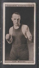 CIGARETTE CARDS Ogdens 1928 Pugilists in Action - #30 Ted Moore