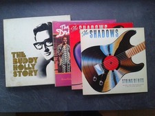 Vintage Vinyl Records Buddy Holly Boxset + Shadows Joblot