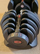 Bowflex 1090i Adjustable Dumbbells | 4-41kg | With Original Bowflex Stand