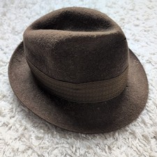 Vintage Rawcliffes Fedora Felt Blackpool 'Attaboy' Hat Green Made In UK 1960s