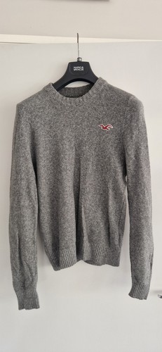 Hollister mens large grey - hollister,