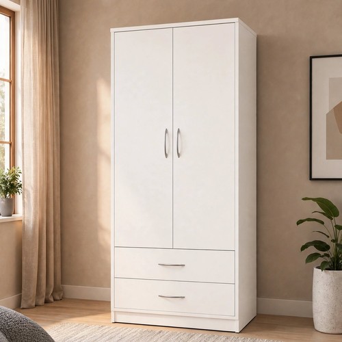 Modern door wardrobe with - 2,