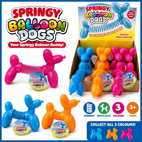 Springy stretchy balloon dog - springy,