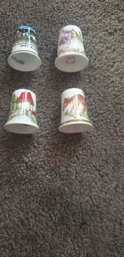 Bone china thimbles