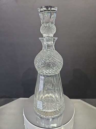 Antique wine decanter - wine, w/