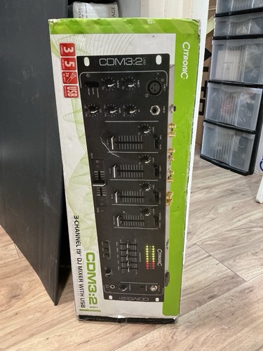 Citronic cdm3 usb channel - cdm3:2, 3-channel