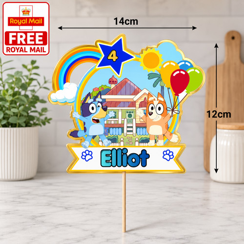 Bluey bingo personalised - bluey,
