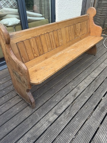 Church pew bench - /,