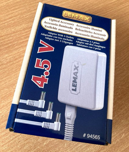 Lemax genuine lighting - 4.5v,