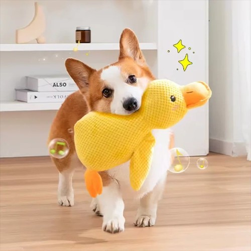 Dog plush toy duck hug - dog,