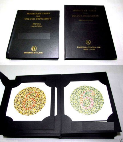 Original japan ishihara book - original,