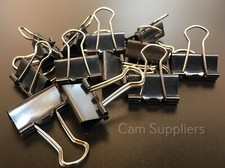 Qty 12 Large 51mm Black Steel