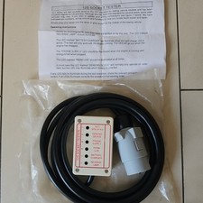7 Pin Caravan Towing 12V Vehicles Towbar Socket Tester 12S  Cable 3.5 m Fridge