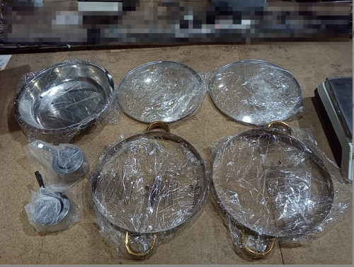 2pcs round catering - round, food