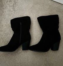 Women’s Black Suede Boots