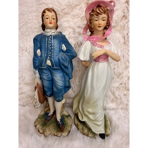 Lefton china blue boy - china, pinkie